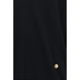 Balmain Black Wool Oves Aries Sweatshirt