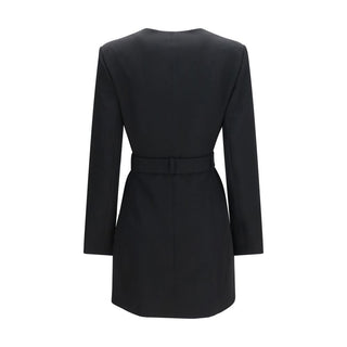 Balmain Black Wool Oves Aries Blazer