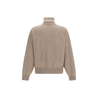 Brunello Cucinelli Brown Cashmere Turtleneck