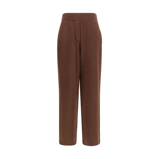 Brunello Cucinelli Brown Cashmere Casual Pants