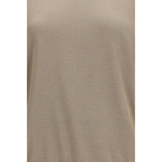 Brunello Cucinelli Beige Cashmere T-Shirt