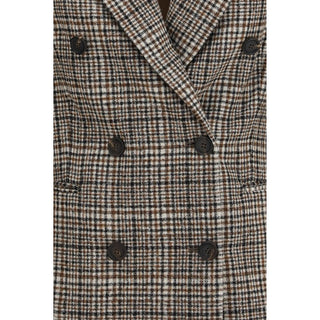 Brunello Cucinelli Multicolor Alpaca Vicugna Pacos Jacket