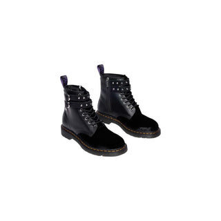 Dr. Martens Black Leather Lace-Up Boots