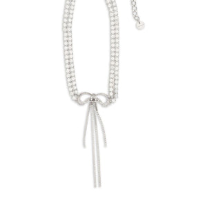 Self-Portrait Silver Brass Necklace