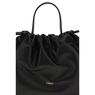 Chloé Black Lamb Ovis Aries Shoulder Bag