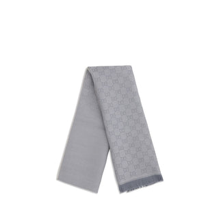 Gucci Gray Wool Oves Aries Scarf