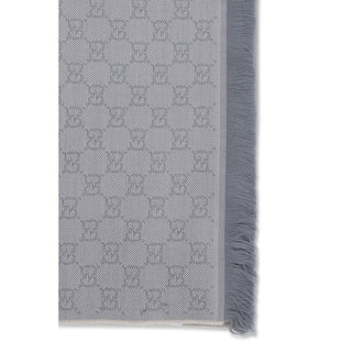 Gucci Gray Wool Oves Aries Scarf