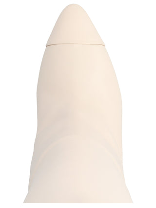 ALEVÌ White Leather Over The Knee