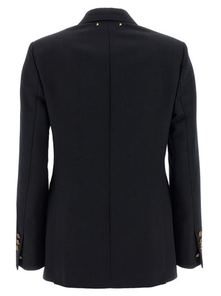 Golden Goose Blue Polyester Blazer
