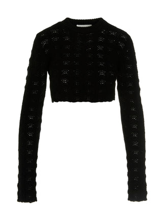 Sportmax Black Wool Cardigan