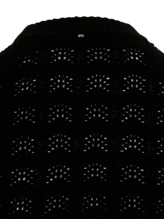 Sportmax Black Wool Cardigan