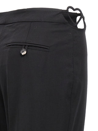 Nensi Dojaka Black Virgin Wool Dress Pants