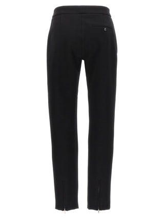 Ferragamo Black Elastane Skinny Pants