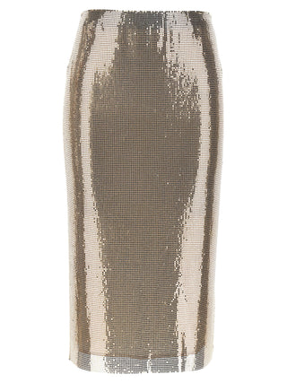 Sportmax Multicolor Polyester Midi Skirt