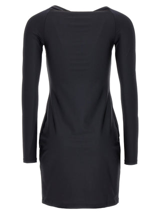 Coperni Black Polyamide Short Dress