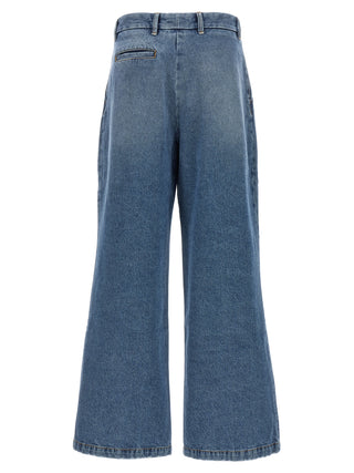 Armarium Blue Cotton Jeans Denim