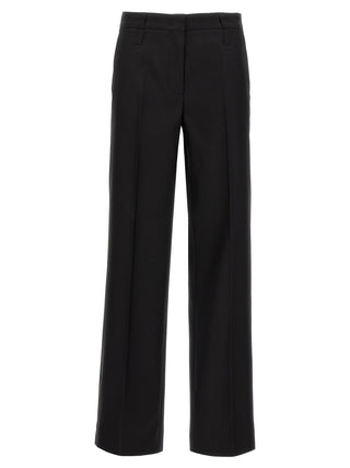 CELLAR DOOR Black Virgin Wool Dress Pants