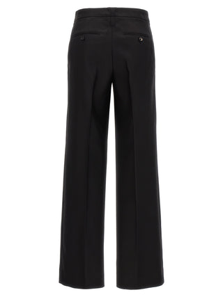 CELLAR DOOR Black Virgin Wool Dress Pants