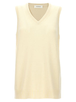 Sportmax Bicolor Wool Sleeveless Jacket