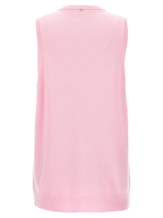 Sportmax Multicolor Wool Sleeveless Jacket
