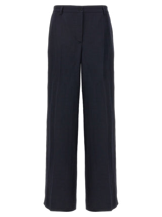 P.A.R.O.S.H. Blue Viscose Casual Pants