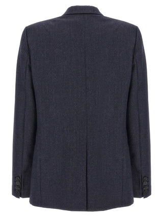 Stella McCartney Blue Viscose Blazer