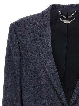 Stella McCartney Blue Viscose Blazer