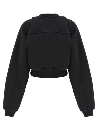 Off-White Bicolor Cotton Sweatshirt