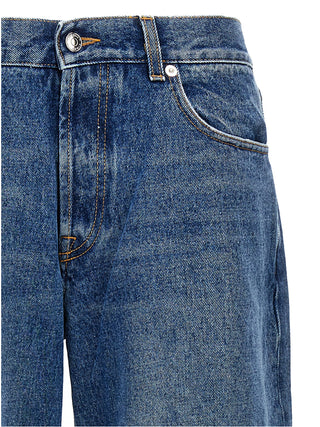 Armarium Blue Cotton Jeans Denim