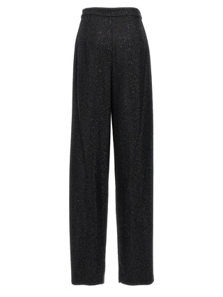 Max Mara Black Viscose Dress Pants