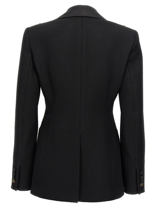 Max Mara Black Virgin Wool Blazer