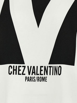 Valentino Garavani White Cotton T-Shirt
