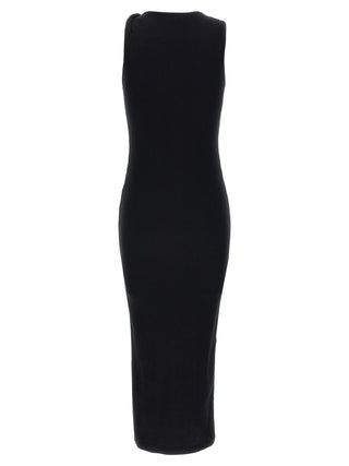 J.W.Anderson Black Cotton Midi Dress