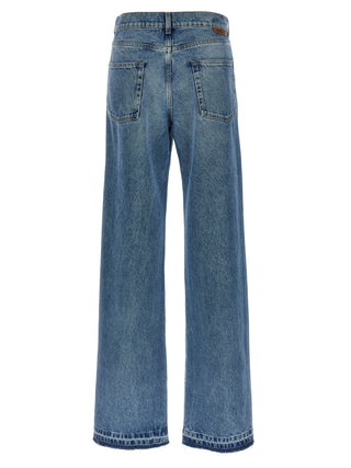 Stella McCartney Blue Cotton Jeans Denim