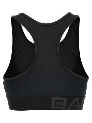 Balenciaga Black Polyester Sport Bra