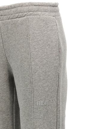 The Attico Gray Cotton Joggers (Workout Pants)
