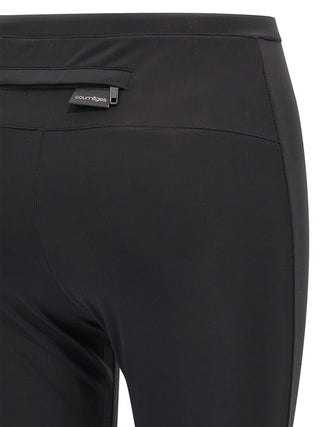 Courrèges Black Polyamide Leggings