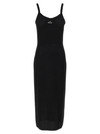 T BY ALEXANDER WANG Black Viscose Midi Dress