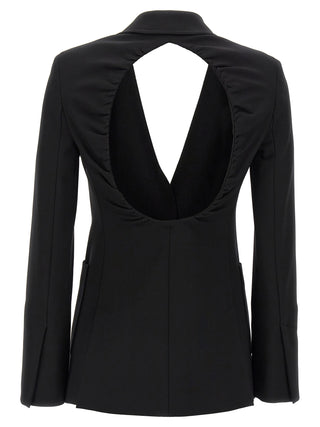 Max Mara Black Viscose Blazer