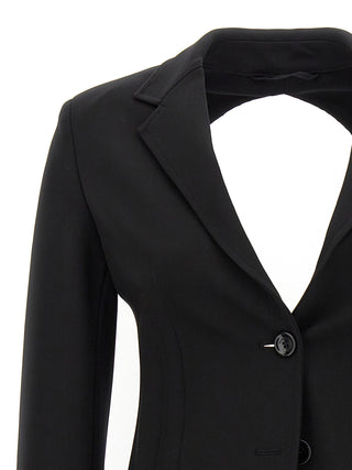 Max Mara Black Viscose Blazer