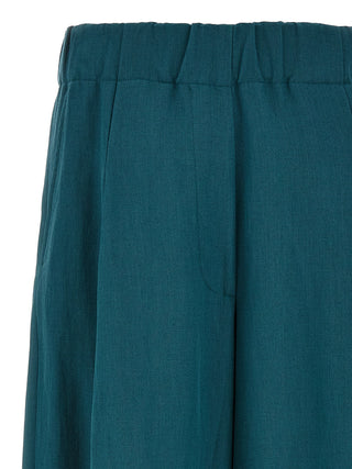 Dries Van Noten Bicolor Wool Casual Pants