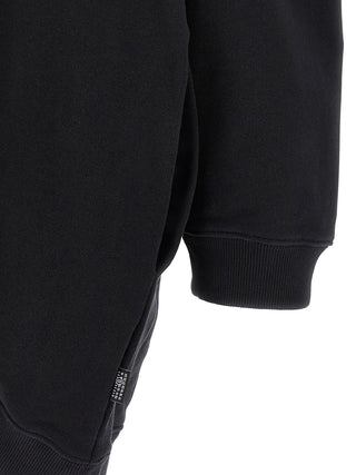 MM6 Maison Margiela Black Cotton Short Dress