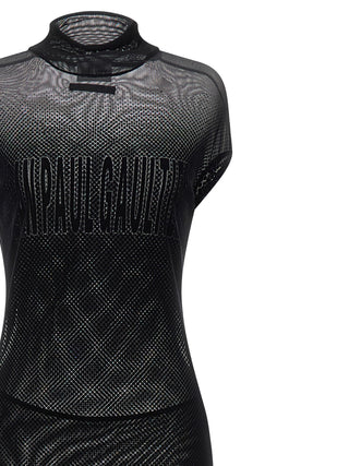 Jean Paul Gaultier Black Polyamide Long Dress