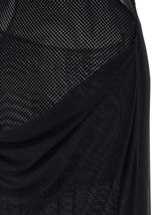 Jean Paul Gaultier Black Polyamide Long Dress