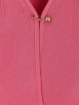 Versace Fuchsia Viscose Cardigan