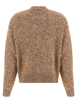 Versace Beige Virgin Wool Cardigan