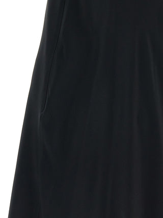 Giovanni Bedin Black Acetate Short Dress