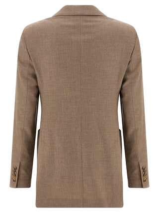Max Mara Beige Cashmere Blazer