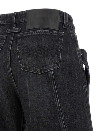 Jean Paul Gaultier Black Cotton Jeans Denim