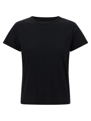 Mother Denim Black Cotton T-Shirt